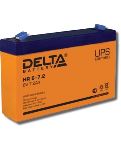 Delta HR 6-7.2. Аккумулятор герметичный свинцово-кислотный. Delta в Калуге