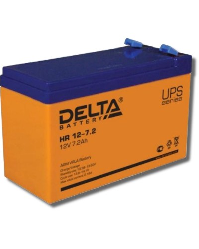 Delta HR 12-7.2. Аккумулятор герметичный свинцово-кислотный. Delta в Калуге