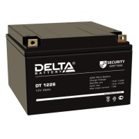 Delta DT 1226. Аккумулятор герметичный свинцово-кислотный. Delta