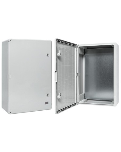 Бокс пластиковый с монтажной платой 600х400х200 IP65 PROxima (PB65MP008). Бокс пластиковый антивандальный. EKF в Калуге