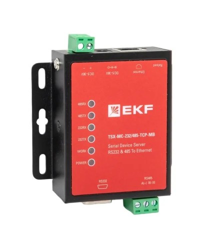 TSX-MC-232/485-TCP-MB. Преобразователь RS-232/485 в Ethernet. EKF в Калуге