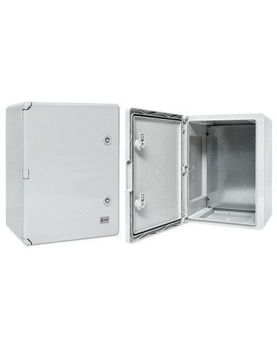 Бокс пластиковый с монтажной платой 500х400х180 IP65 PROxima (PB65MP006). Бокс пластиковый антивандальный. EKF в Калуге