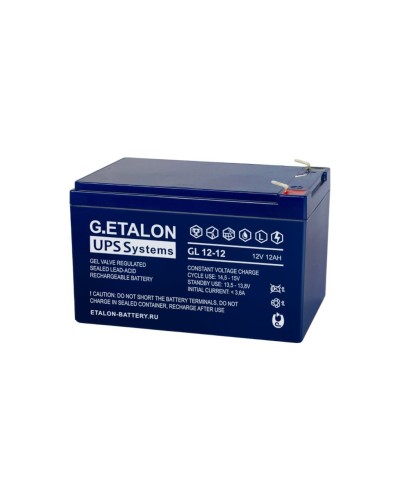 G.ETALON GL 12-12. Аккумулятор герметичный свинцово-кислотный. ETALON в Калуге