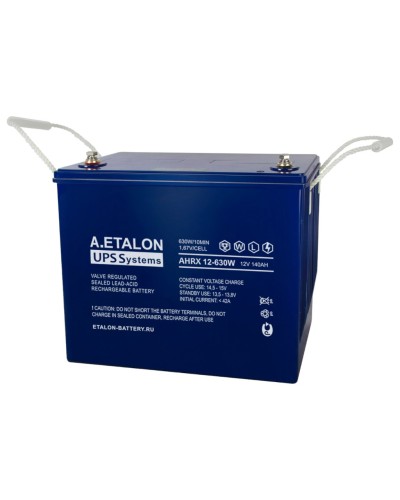 A.ETALON AHRX 12-630W (140). Аккумулятор герметичный свинцово-кислотный. ETALON в Калуге
