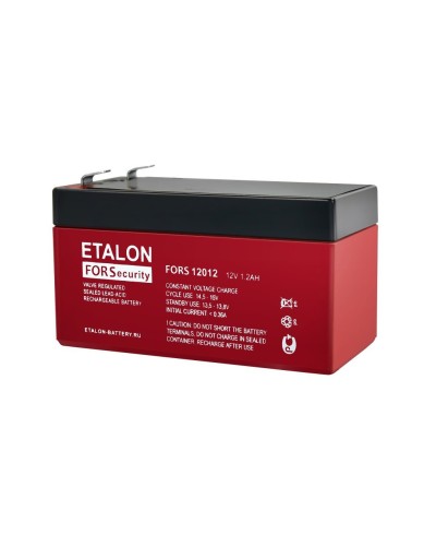 ETALON FORS 12012. Аккумулятор герметичный свинцово-кислотный. ETALON в Калуге