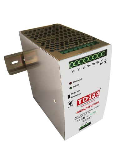 480W/48V/DIN. Блок питания. FARADAY в Калуге