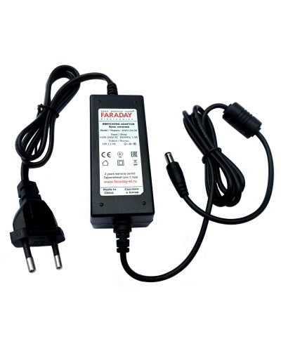 24W/12V/2A. Импульсный блок питания в пластиковом корпусе. FARADAY в Калуге