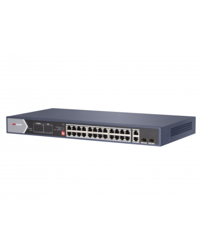 DS-3E0528HP-E. Коммутатор с питанием POE. Hikvision в Калуге