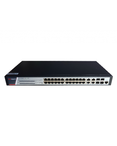 DS-3E2528P(B). Коммутатор с питанием POE. Hikvision в Калуге