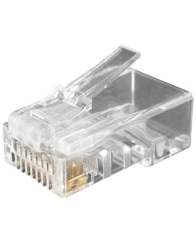PLUG-8P8C-U-C6-100 (100 шт). Разъем RJ-45. Hyperline в Калуге
