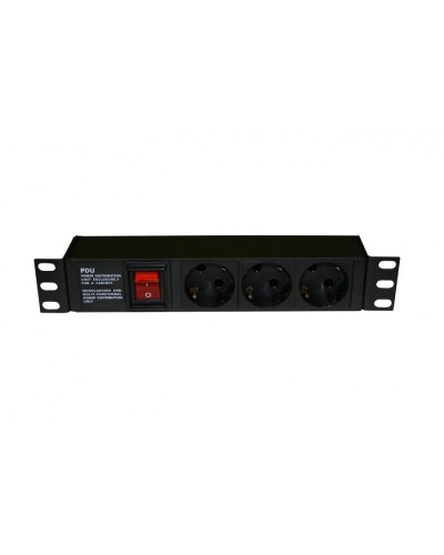 SHE10-3SH-S-IEC. Блок розеток 10. Hyperline в Калуге