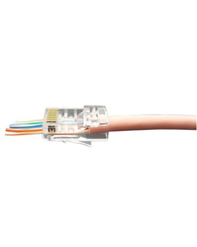 PLEZ-8P8C-U-C6-100 (100 шт). Разъем RJ-45. Hyperline в Калуге
