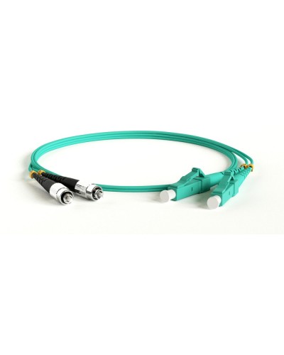 FC-D2-503-FC/PR-LC/PR-H-1M-LSZH-AQ. Патч-корд волоконно-оптический многомодовый. Hyperline в Калуге