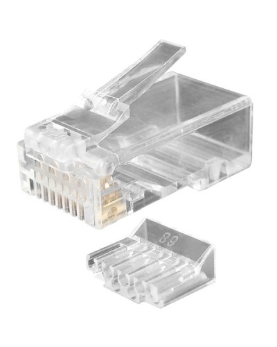 PLUG-8P8C-UV-C6-100 (100 шт). Разъем RJ-45. Hyperline в Калуге