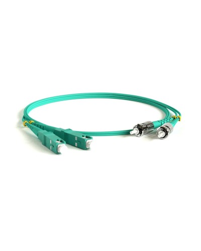 FC-D2-503-SC/PR-ST/PR-H-5M-LSZH-AQ. Патч-корд волоконно-оптический многомодовый. Hyperline в Калуге