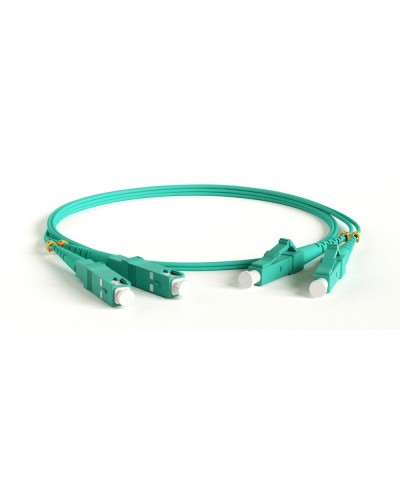 FC-D2-503-LC/PR-SC/PR-H-2M-LSZH-AQ. Патч-корд волоконно-оптический многомодовый. Hyperline в Калуге