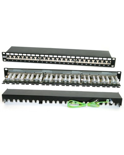 PP2-19-24-8P8C-C6A-SH-110D. Патч-панель 19. Hyperline в Калуге