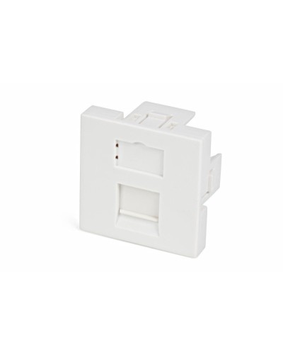 SIP2-1K-M45-45. Вставка 45х45 для 1 модуля формата Keystone Jack, со шторкой. Hyperline в Калуге