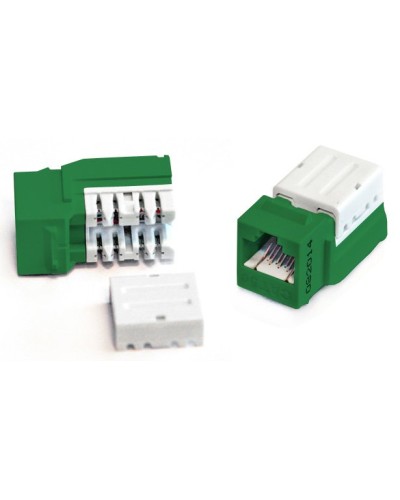 KJNE-8P8C-C5e-90-GN. Вставка Keystone Jack RJ-45. Hyperline в Калуге