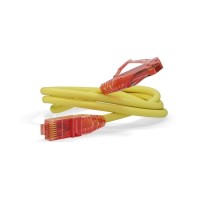 PC-LPM-UTP-RJ45-RJ45-C5e-0.5M-LSZH-YL. Патч-корд медный. Hyperline