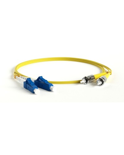 FC-D2-9-LC/UR-ST/UR-H-2M-LSZH-YL. Патч-корд волоконно-оптический ST-LC. Hyperline в Калуге