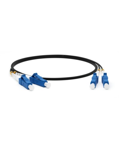 FC-D2-9-LC/UR-LC/UR-H-25M-LSZH-BK. Патч-корд волоконно-оптический одномодовый. Hyperline в Калуге