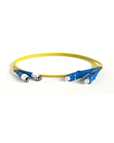 FC-D2-9-FC/UR-SC/UR-H-2M-LSZH-YL. Патч-корд волоконно-оптический SC-FC. Hyperline в Калуге