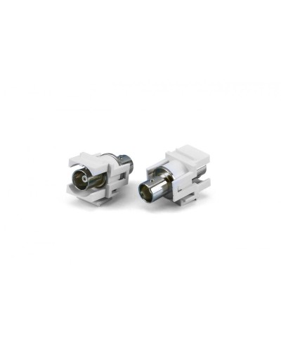 KJ1-BNC-D-WH. Вставка Keystone Jack RJ-45. Hyperline в Калуге
