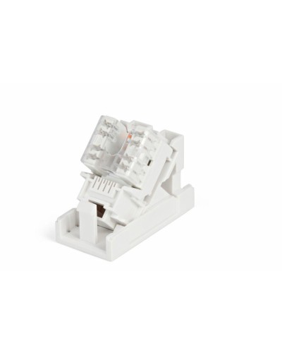 SIP2K-C5E-M45-22.5. Вставка 45х22,5 с наклонным модулем RJ-45 категории 5е. Hyperline в Калуге