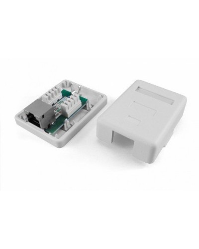 SB1-1-8P8C-C5e-SH-WH. Розетка RJ-45. Hyperline в Калуге