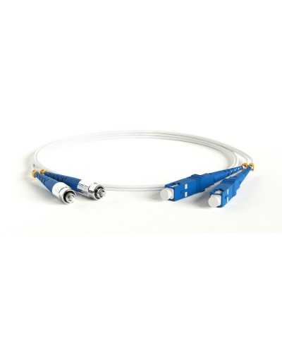 FC-D2-9A1-FC/UR-SC/UR-H-1M-LSZH-WH. Патч-корд волоконно-оптический SC-FC. Hyperline в Калуге