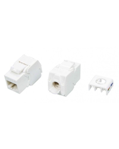 KJ8-8P8C-C6A-180-TLS-WH. Вставка Keystone Jack RJ-45. Hyperline в Калуге