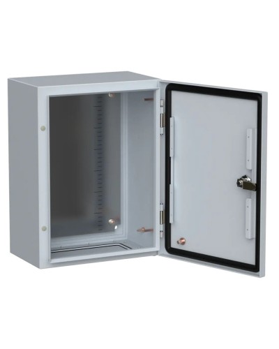 ЩМП-40.30.20 УХЛ1 IP66 400x300x200 TITAN 5 (TI5-10-N-040-030-020-66). Шкаф металлический с монтажной платой. IEK в Калуге
