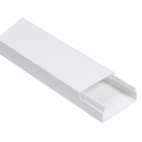 Короб 100х60 ECOLINE (CKK11-100-060-1-K01). Кабель-канал с двойным замком. IEK