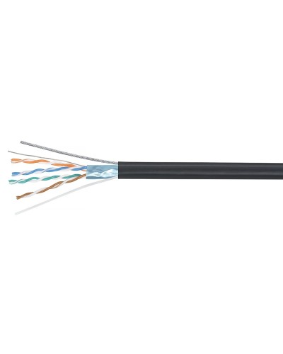 GENERICA F/UTP кат. 5E 100МГц 4 пары LDPE OUTDOOR трос 1,2мм черный (BC3-C5E04-359-305-G). Кабель «витая пара» (LAN) для структурированных систем связи. IEK в Калуге