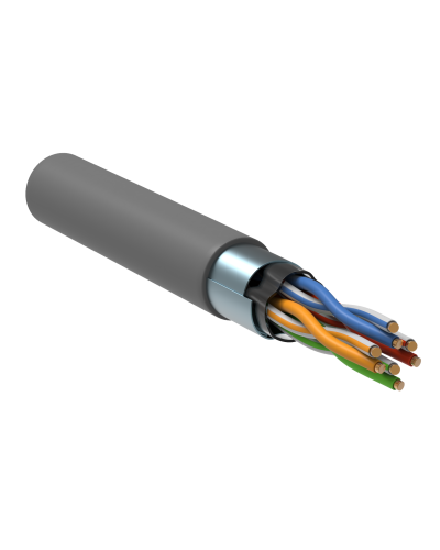 GENERICA F/UTP кат.5E 24AWG 4 пары LSZH серый (BC1-C5E04-321-305-R-G). Кабель «витая пара» (LAN) для структурированных систем связи. IEK в Калуге