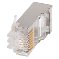 GENERICA Разъём RJ-45 FTP для кабеля кат. 5Е (20 шт) (CS3-1C5EF-G). Разъем RJ-45. IEK