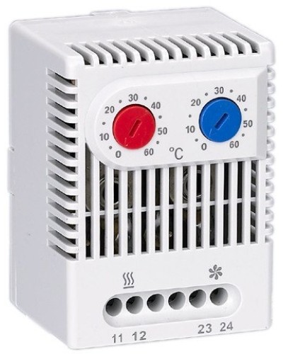 Термостат двухканальный от 0 до +60°C NO+NC (YCE-DTNO-NC-60). Термостат двухканальный. IEK в Калуге