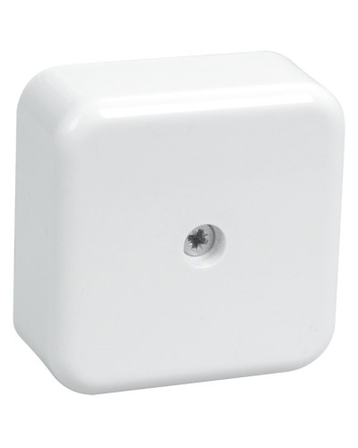 Коробка распаячная КМ41206-01 50х50х20 открытой проводки (4 клеммы 3 мм²) белая (UKO10-050-050-020-K01). Коробка распаячная безгалогенная (HF). IEK в Калуге