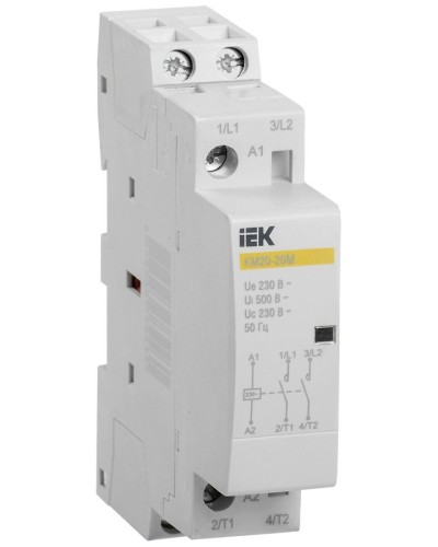 Контактор модульный КМ20-20М AC (MKK11-20-20). Контактор модульный. IEK в Калуге