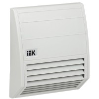 Фильтр c защитным кожухом 97x97 мм (YCE-EF-021-55). Фильтр c защитным кожухом для вентилятора 21м3/час. IEK