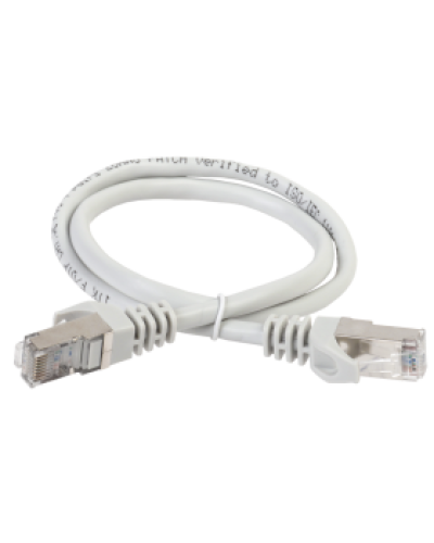 GENERICA Патч-корд кат.5E FTP 1м серый (PC01-C5EF-1M-G). Патч-корд медный. IEK в Калуге