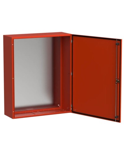 ЩМП-100.80.30 УХЛ1 IP66 RAL3020 TITAN 5 (TI5-13-N-100-080-030-66). Корпус металлический с монтажной платой. IEK в Калуге