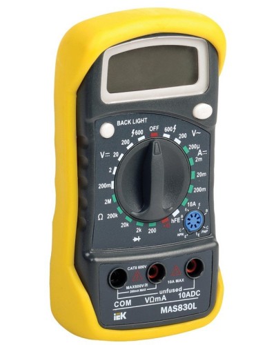 Мультиметр цифровой Master MAS830L (TMD-3L-830). Мультиметр цифровой. IEK в Калуге