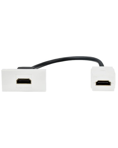 Розетка HDMI M/M PRIMER РКМ-10-00-П белый IEK (PR-KK40D-RH-0-1-K01). Розетка HDMI. IEK в Калуге