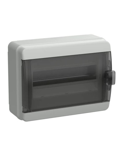Корпус пластиковый КМПн-12 IP65 TEKFOR (TF5-KP72-N-12-65-K03-K02). Корпус модульный пластиковый черная прозрачная дверь. IEK в Калуге