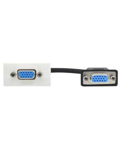 Розетка VGA M/M PRIMER РКМ-20-20-П белый IEK (PR-KK40D-RV-0-2-K01). Розетка. IEK в Калуге