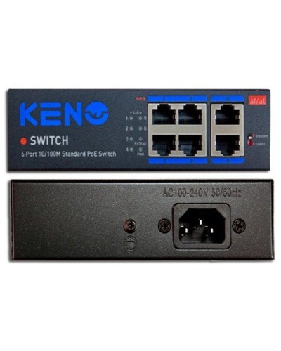 KN-SW402POE+. Коммутатор с питанием по PoE. KENO в Калуге