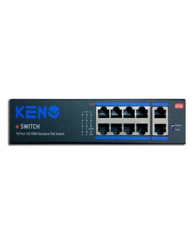 KN-SW802POE+. Коммутатор с питанием по PoE. KENO в Калуге