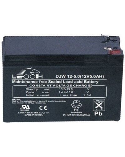LEOCH DJW 12-5,0. Аккумулятор герметичный свинцово-кислотный. LEOCH в Калуге